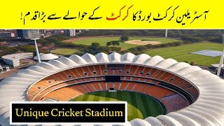 A stadium is being built with a roof over it  Info Official SSD SETIndia [upl. by Bengt]