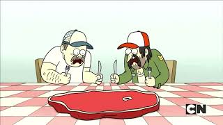 Regular Show  The Best Food Moments [upl. by Lorrimor267]