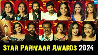 Star Parivaar Awards 2024  Tollywood Serial Actors at Star Maa Awards  SakshiTVDizital [upl. by Tereve676]