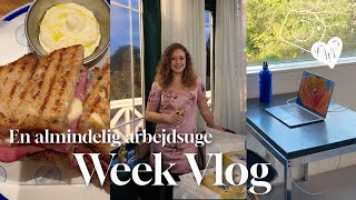 VLOG  En Almindelig Arbejdsuge  Events Food amp Deadlines [upl. by Charron]