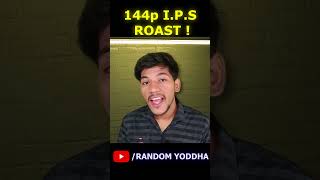 Fake IPS Nationalonlinejobs amp ftMithilesh ROAST roast shorts [upl. by Federica]