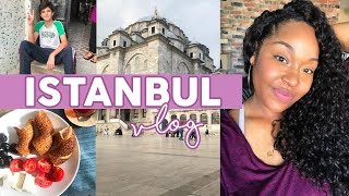 COUCHSURFING IN ISTANBUL  TRAVEL VLOG [upl. by Iznek]