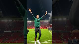 Varane Says Farewell To Old Trafford 🥺 [upl. by Burl974]