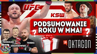 GAMROT CZY RĘBECKI ISLAM CZY STRICKLAND UFC KSW I FEN PODSUMOWANIE 2023 ROKU W MMA OKTAGON LIVE [upl. by Festatus998]