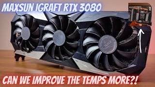 Maxsun iCraft RTX 3080  Time To Open And Improve [upl. by Ahtivak]