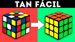 Cómo resolver un cubo de Rubik  El tutorial más fácil  Parte 1 [upl. by Eseneg]