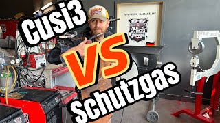 Cusi3 löten VS Schutzgas [upl. by Aigneis706]