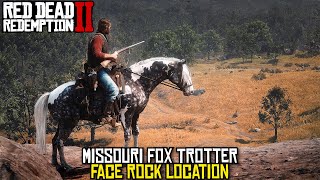 Missouri fox trotter Face Rock location Still working  RDR2 [upl. by Mauldon]