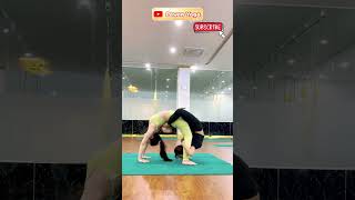 Amazing Acro Yoga  Couple Yoga Poses  Pawan Yoga  Yoga Tutorials [upl. by Hploda952]