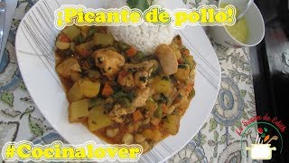 ¡Picante de pollo  La Sazón de Edith [upl. by Onitsirc]