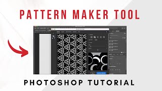 How to make a Pattern from an Image in Photoshop with Pattern Maker Tool [upl. by Eardnaed]