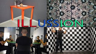 ILLUSION MUSEUMS Tour in Berlin EPILEPSIE WARNUNG [upl. by Darrej]