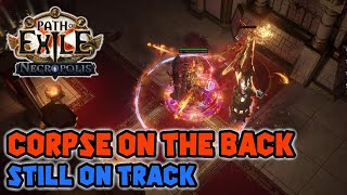 Act 3 here I come Path of Exile  Necropolis  SSF  Chieftain  Righteous Fire [upl. by Assiar]