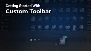 7  ZBrush for iPad  Custom Toolbar 1 [upl. by Atena]