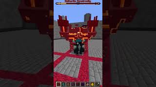 Minecraft Warden vs Netherite Monstrosity [upl. by Flora]