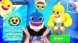 BABY SHARK UITDAGING IN BRAWL STARS 🦈 [upl. by Fulvia]