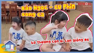 Bảo Ngọc  cu Phin song ca liên khúc nhạc thiếu nhi tiềm năng làm ca sĩ trong tương lai [upl. by Arama]