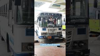 TSRTC New Brand Express Khammam  Hyderabad To Khammam [upl. by Aramad872]