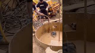 Deep well muddy water salvage drill bit process [upl. by Ahserak407]