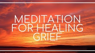 Guided Meditation For Deep Relaxation Managing Grief Sleep Emotional Healing [upl. by Sammons]