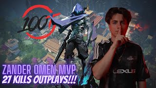 Carrying My Carry 100T Zander Omen👤 VOD ft Asuna Neon⚡ [upl. by Yblek303]