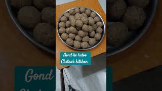 Hii friends 👋 wel come chetnas kitchen Aaj Gond ke ladoo banaya hai gheeroast [upl. by Freud582]