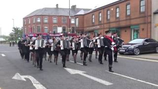 Dunloy Accordion Band  Vow Accordion 2016 2 [upl. by Euqnimod370]