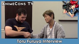 Toru Furuya Interview  AnimeCons TV [upl. by Yzeerb]