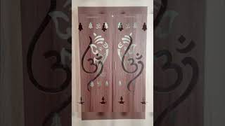 2024 new wooden Pooja door Pooja Room doors simple Pooja doors fancy Pooja doors Pooja doors [upl. by Aryas]