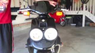 Yamaha BWS 50 70cc Big Bore Scooter Review [upl. by Nancee398]