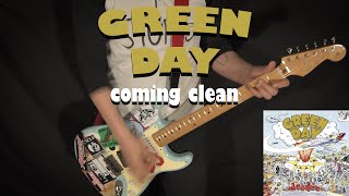 GREEN DAY  Coming Clean  GUITAR COVER [upl. by Cesya]