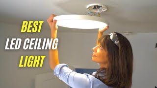 Ceiling Light Installation The BEST New LED Light Is [upl. by Chico]