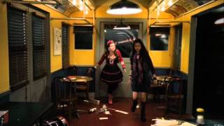 Wizards Of Waverly Place The Movie  Train Scene [upl. by Barron]