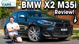 BMW X2 M35i 2021 Review See whats NEW in this fire breathing SUV [upl. by Leiruh]