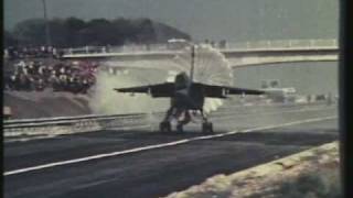 Jaguar Fighter Jet lands on Highway [upl. by Brocklin]