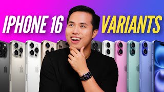 iPhone 16 Variants Explained  Hong Kong Japan Singapore US Philippines China India and More [upl. by Rois]