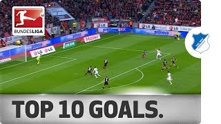 Top 10 Goals  Hoffenheim [upl. by Ytissac]