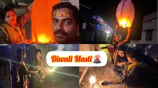 Diwali masti🌋 with familyHappy diwali [upl. by Canfield969]