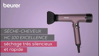 Sèchecheveux extrasilencieux pour un séchage et un coiffage rapides  Beurer HC 100 [upl. by Wilow]