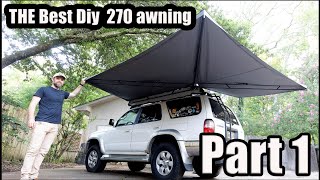 The Best DIY Awning on YouTube Do NOT attempt [upl. by Notsirk]