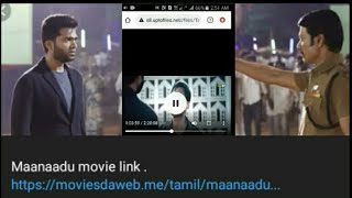 Maanaadu Tamil movie download link👇description maanaadutamil maanaadu movie mymagicmanTamil [upl. by Mccoy]