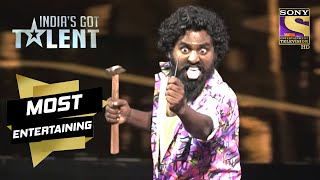 Drill Mans Terrific Act Gave Goosebumps To Everyone Indias Got Talent Season 9 Most Entertaining [upl. by Llenwahs]