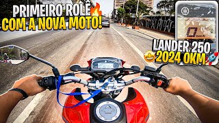 PRIMEIRO ROLE COM A NOVA MOTO DO CANAL🔥🚀 [upl. by Adnylg]