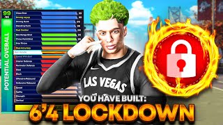 NEW GLITCHED BEST UPDATED 64 LOCK BUILD WITH CAPBREAKERS DEMIGOD NBA2K25 [upl. by Animas]