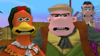 Chicken Run PS1  Conquering Childhood Nightmares [upl. by Jaylene398]