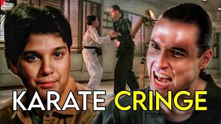 ¡ARRESTEN A DANIEL LARUSSO  Momentos Cringe de KARATE KID 3 [upl. by Dorotea72]