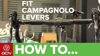 How To Fit Campagnolo Ergopower Levers [upl. by Sadirah953]