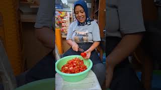 warteg food sambel TOMAT 3 KG UNTUK BAHAN SAMBEL [upl. by Sonaj387]