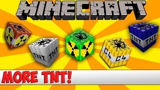 Minecraft Bukkit Plugin  More TNT  Tutorial [upl. by Acinimod270]