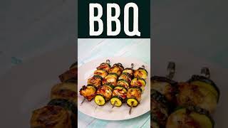 Delicious grilled chicken skewers food bbq chicken recipe [upl. by Annaujat962]